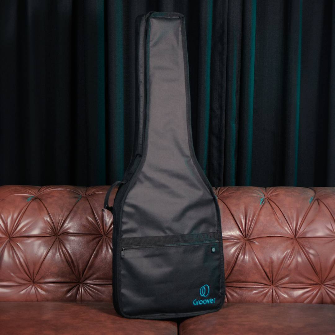 Bag Guitarra Bolso Cargo Nylon 600 Semi Luxo Preto Groover