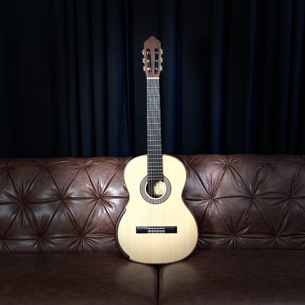 Violão Carvalho Luthieria CT3 Double Top Acústico Natural Fosco com Armrest e Bag Groover