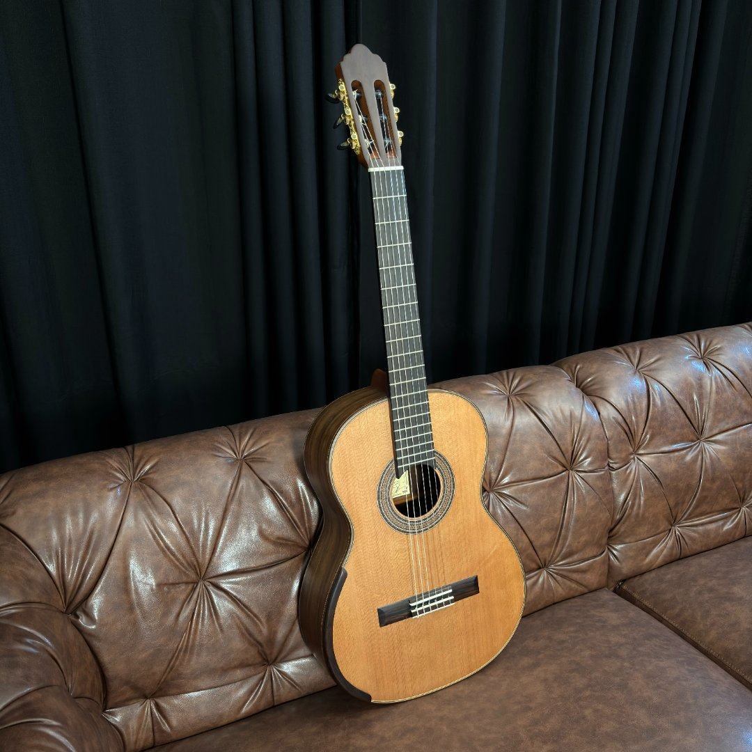 Violão Carvalho Luthieria CT4 Double Top Acústico Natural Satin com Armrest e Bag Groover