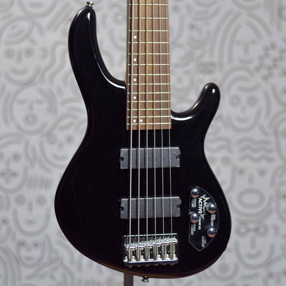 Contra Base Beat Contra baixo Cort Action Bass Plus 6 Cordas Ativo Preto :: Groover