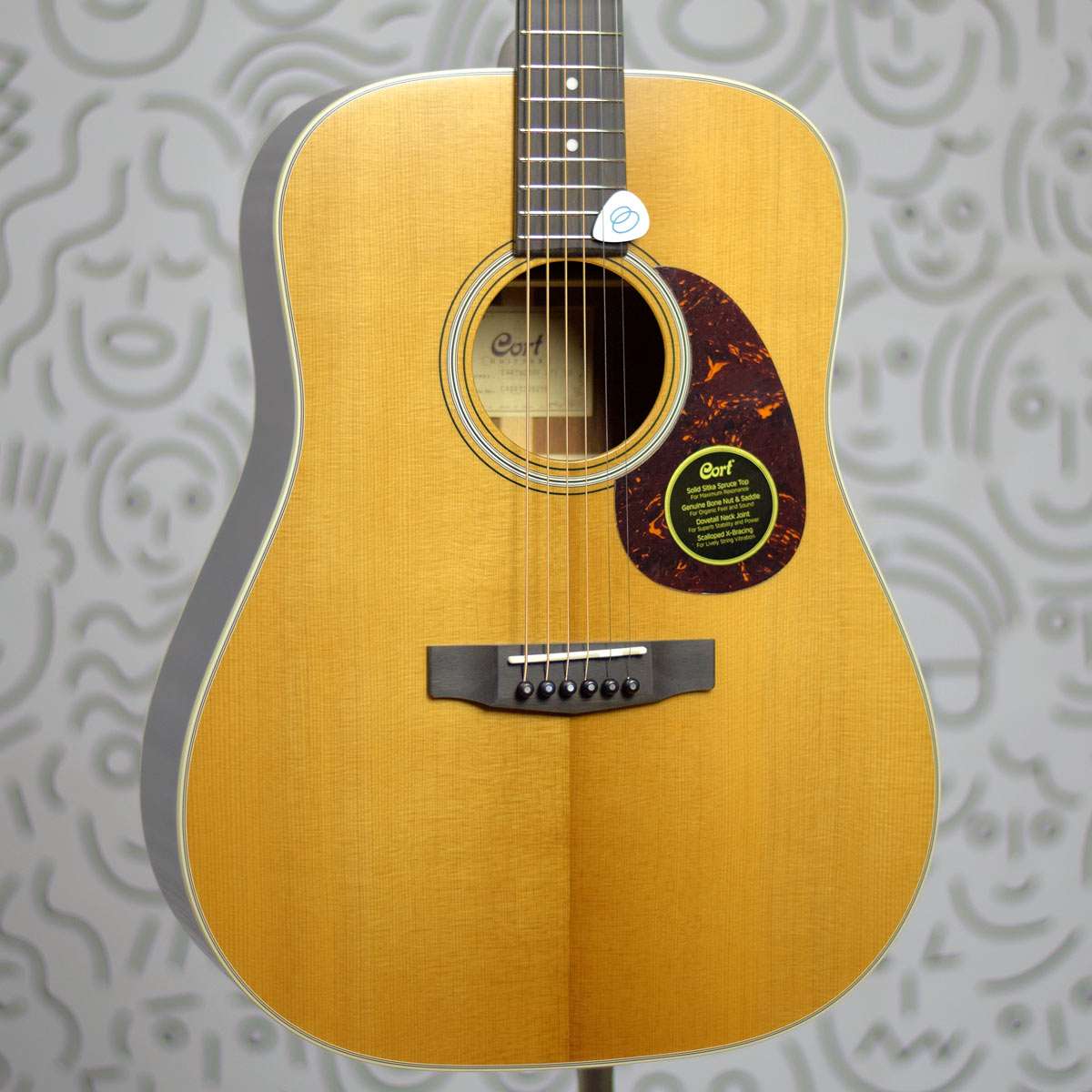 Violão Cort Earth 200 Dreadnought Eletroacústico