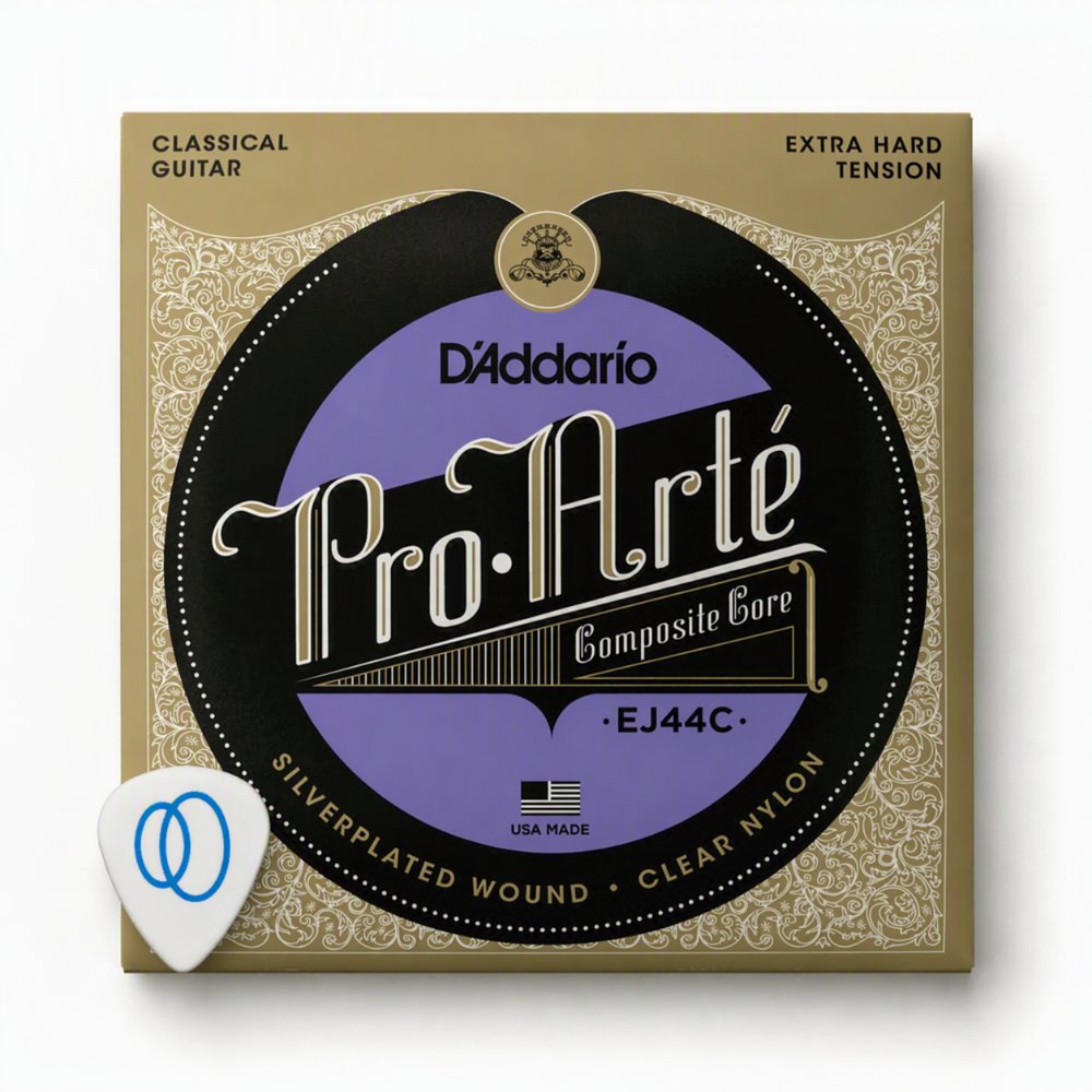 Cordas de Nylon para Violão Clássico Pro-Arté Composites D'Addario (Medium, Hard, Extra-Hard)