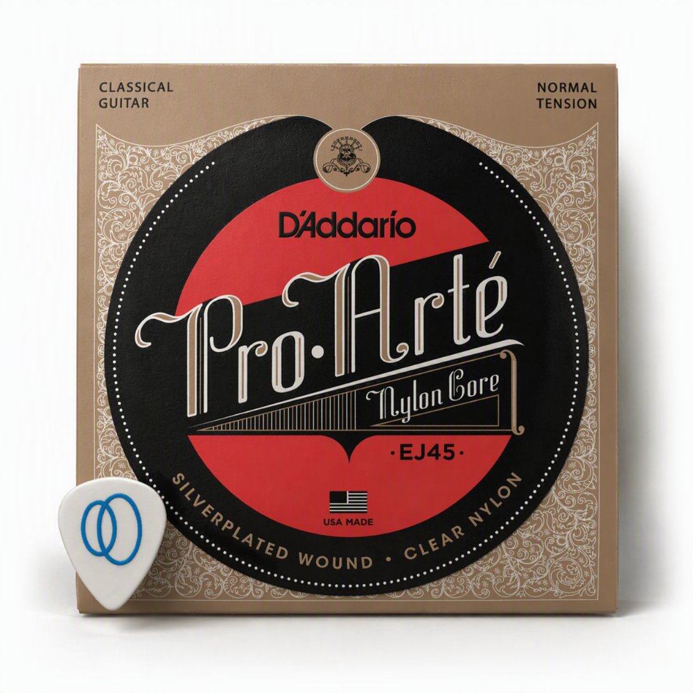 Corda D'Addario Pro-Arté Nylon Violão Clássico (Tensão Medium, Hard, Extra-Hard)