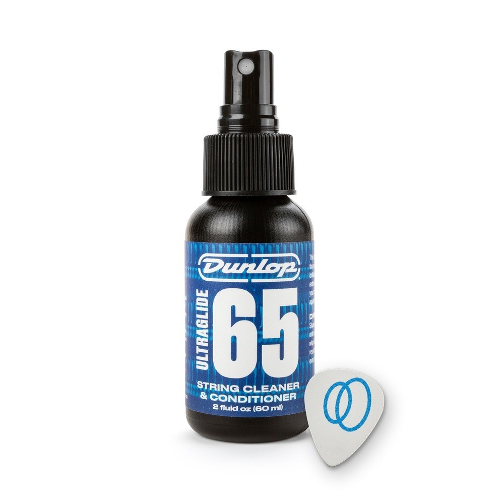 Limpador de Cordas Dunlop Ultraglide 65 String Conditioner 6582 60 ml + Palheta Groover