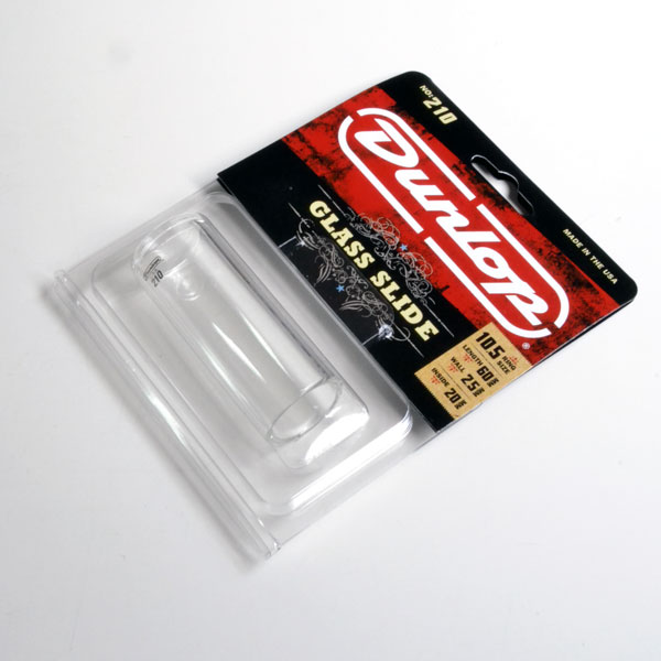 Slide Dunlop Pyrex de Vidro Médio para Guitarra e Violão