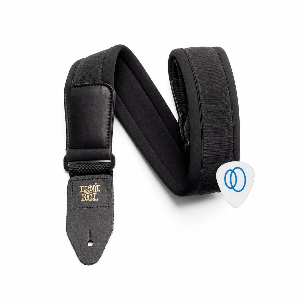 Correia Acolchoada Ernie Ball P04144 em Neoprene p/ Baixo e Guitarra