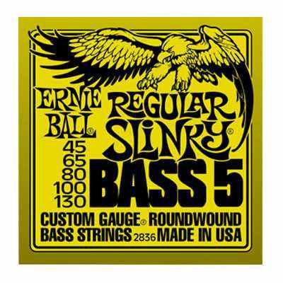 Corda p/ Baixo 5 Cordas Regular Slink Ernie Ball