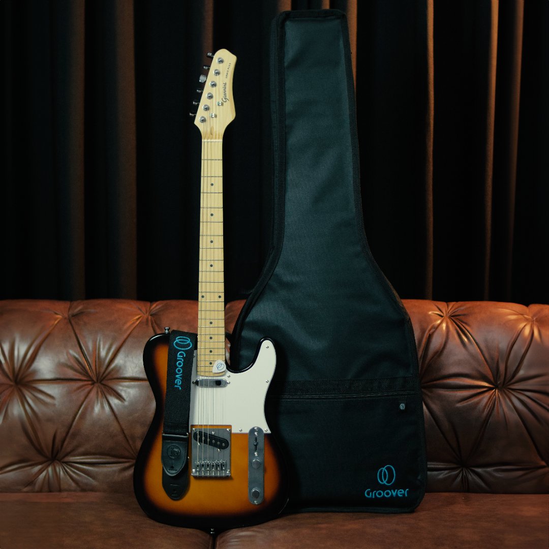 Kit Guitarra Giannini Telecaster Sonic Plus GAE02 2TS Two Tone