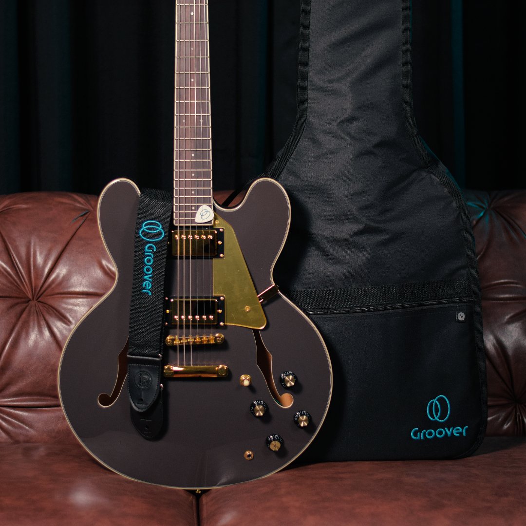 Kit Guitarra Giannini GAE06 Semi Acústica Linha Sonic Deluxe