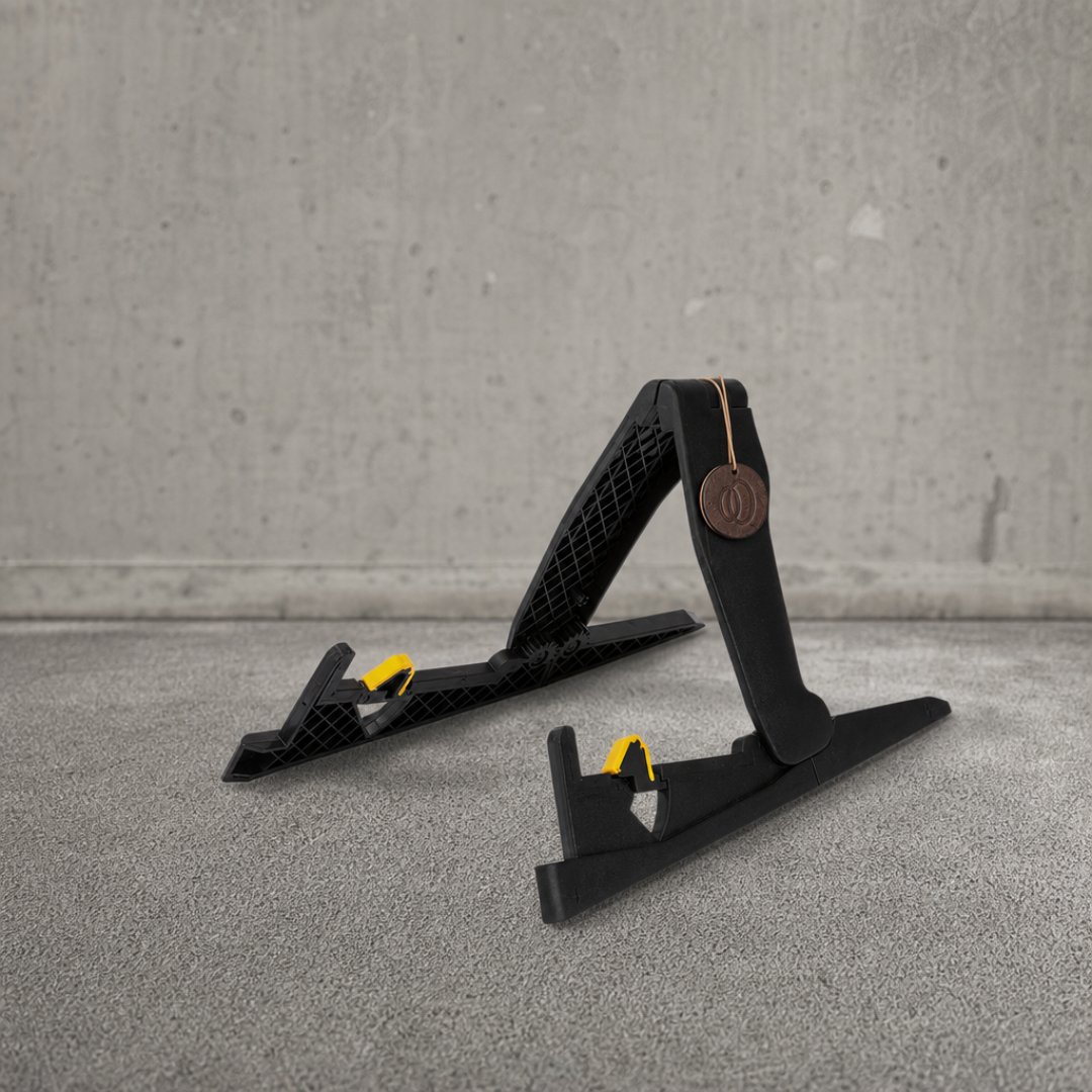 Suporte Hercules EZPack GS200B Compacto Portátil para Guitarra Baixo Violão