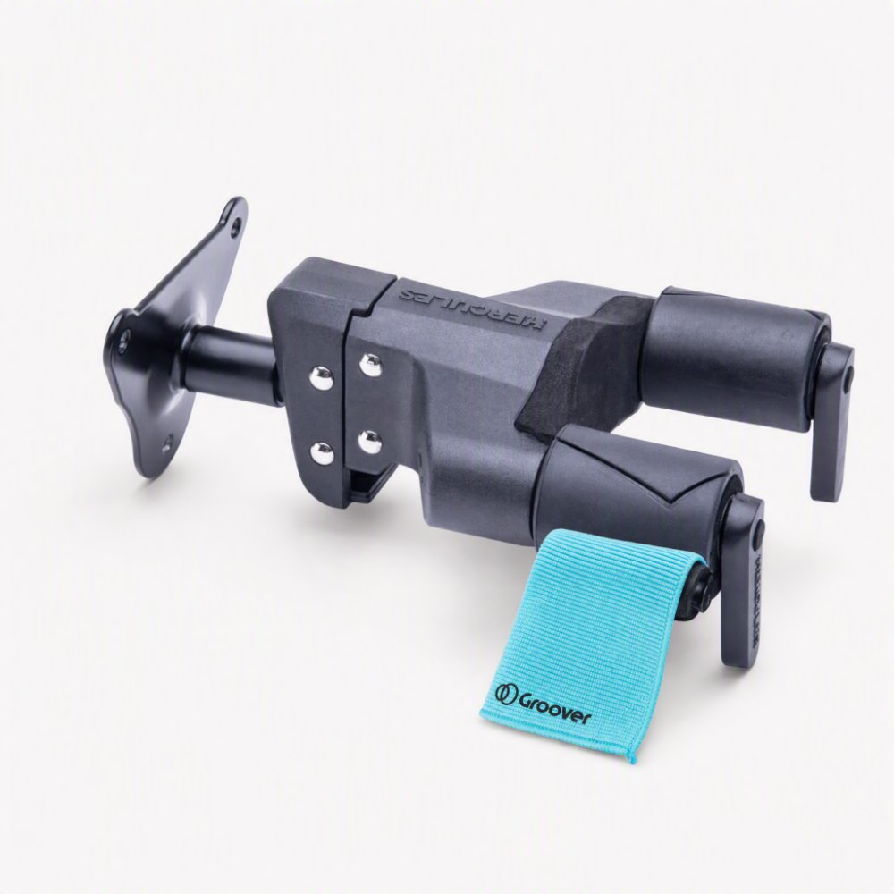 Suporte de Parede Hercules GSP39WB Plus para Guitarra Baixo Violão
