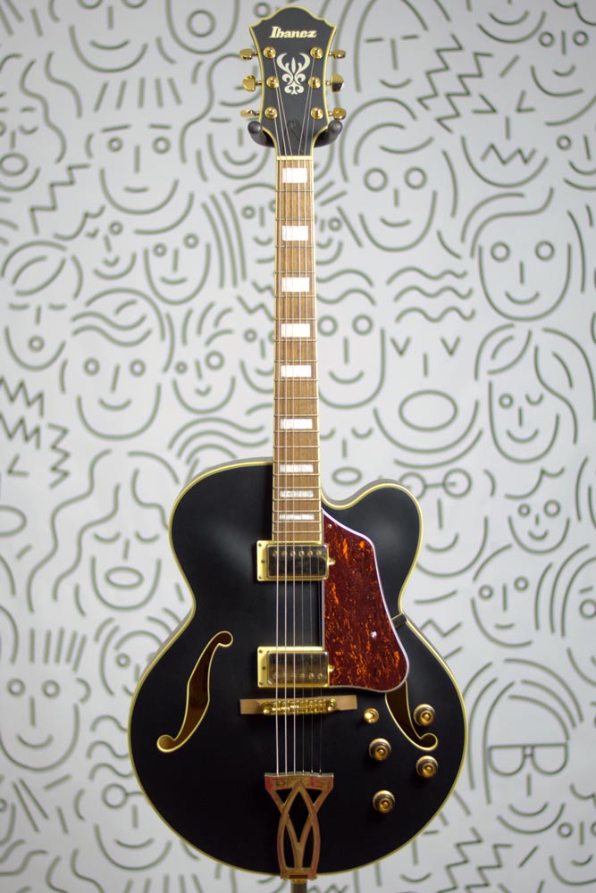Guitarra Ibanez AF75G Artcore Acústica Black Flat :: Groover