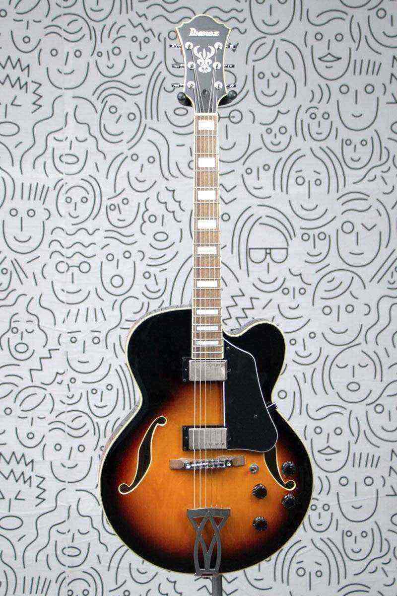 Guitarra Acústica Ibanez AF75 Brown Sunburst :: Groover