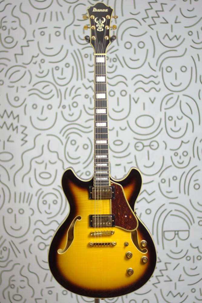 Guitarra Ibanez AS93FM Semi Acústica Artcore Expressionist Antique