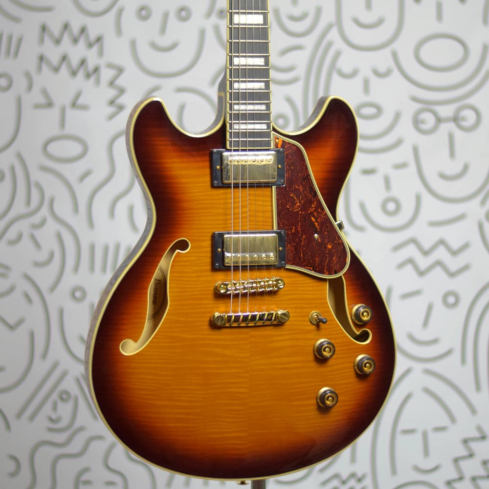 Guitarra Ibanez AS93FM Semi Acústica Artcore Expressionist Violin