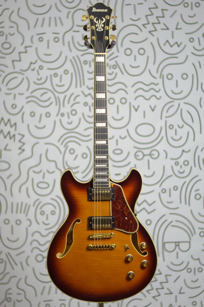Guitarra Ibanez AS93FM Semi Acústica Artcore Expressionist Violin