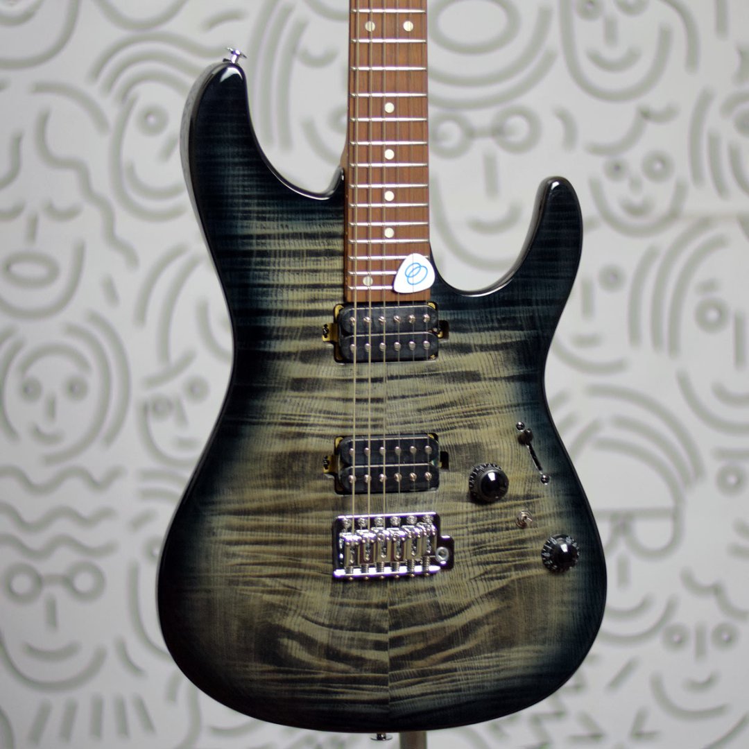 Guitarra Ibanez Az Standard AZ24S1F Transparent Black Sunburst