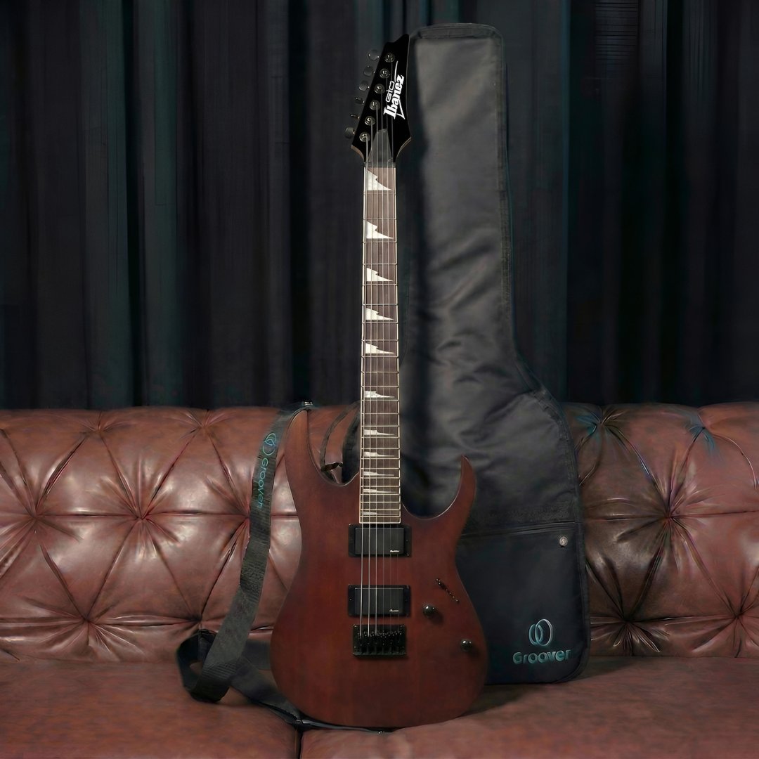 Guitarra Ibanez RG Standard RG421EX Black Flat :: Groover