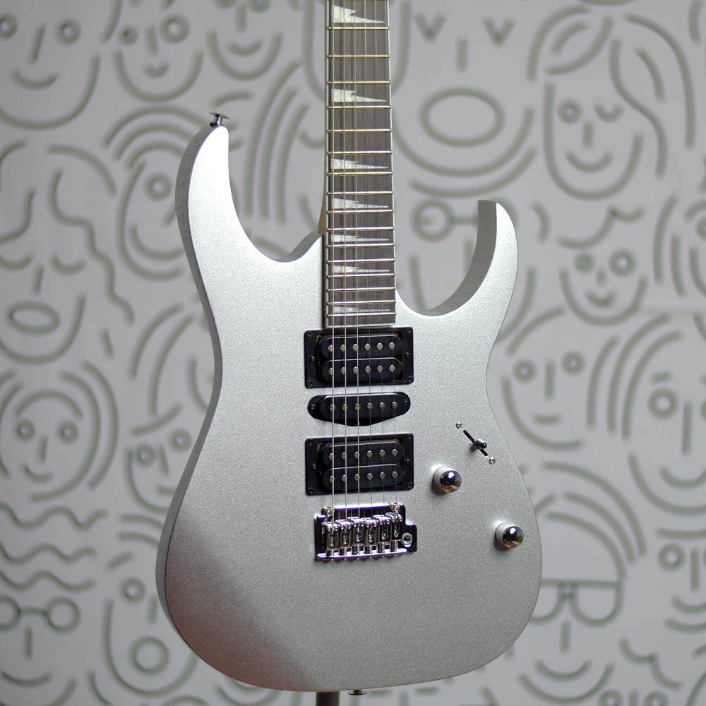 Guitarra Ibanez GRG170DX RG Series Silver :: Groover