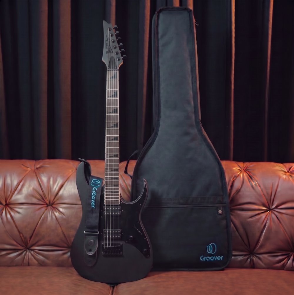 Guitarra Seizi Katana Azura HH Pearl White Gold :: Groover
