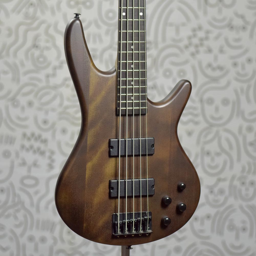 Contrabaixo IBANEZ 5 CORDAS GSR205B Walnut Flat :: Groover