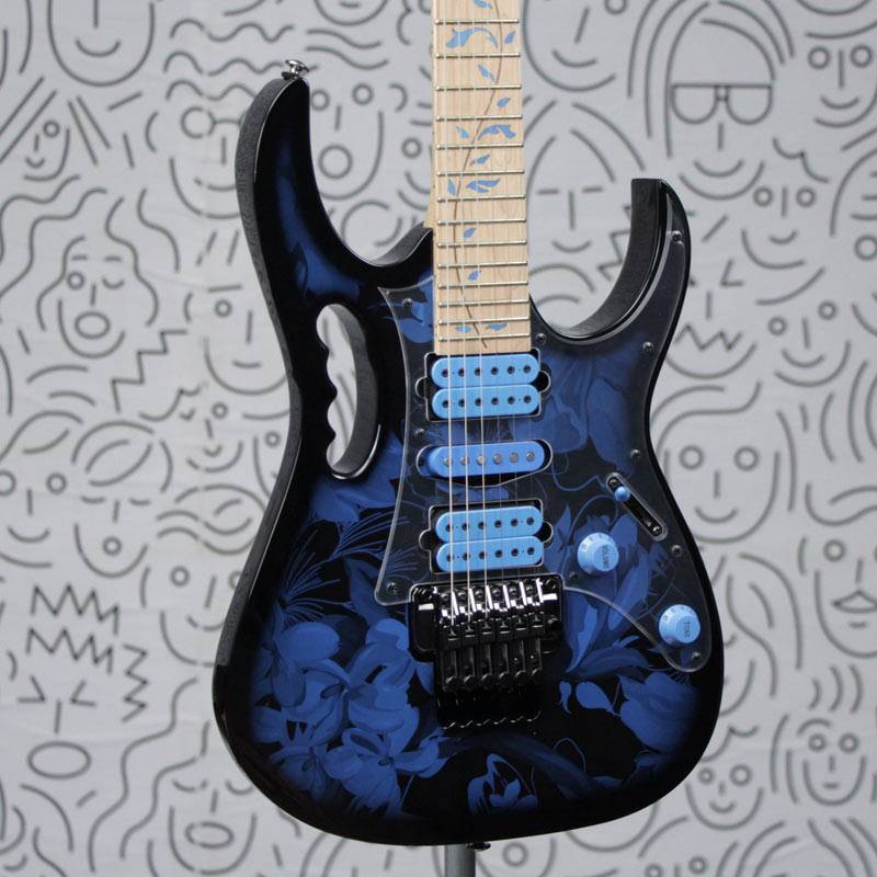 Guitarra Ibanez Jem 77P Floral Regulada Steve Vai Com Bag