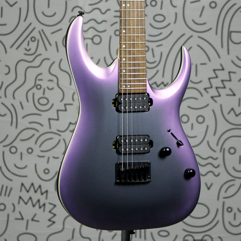 Guitarra Ibanez RGA42EX Black Aurora Burst Matte Groover