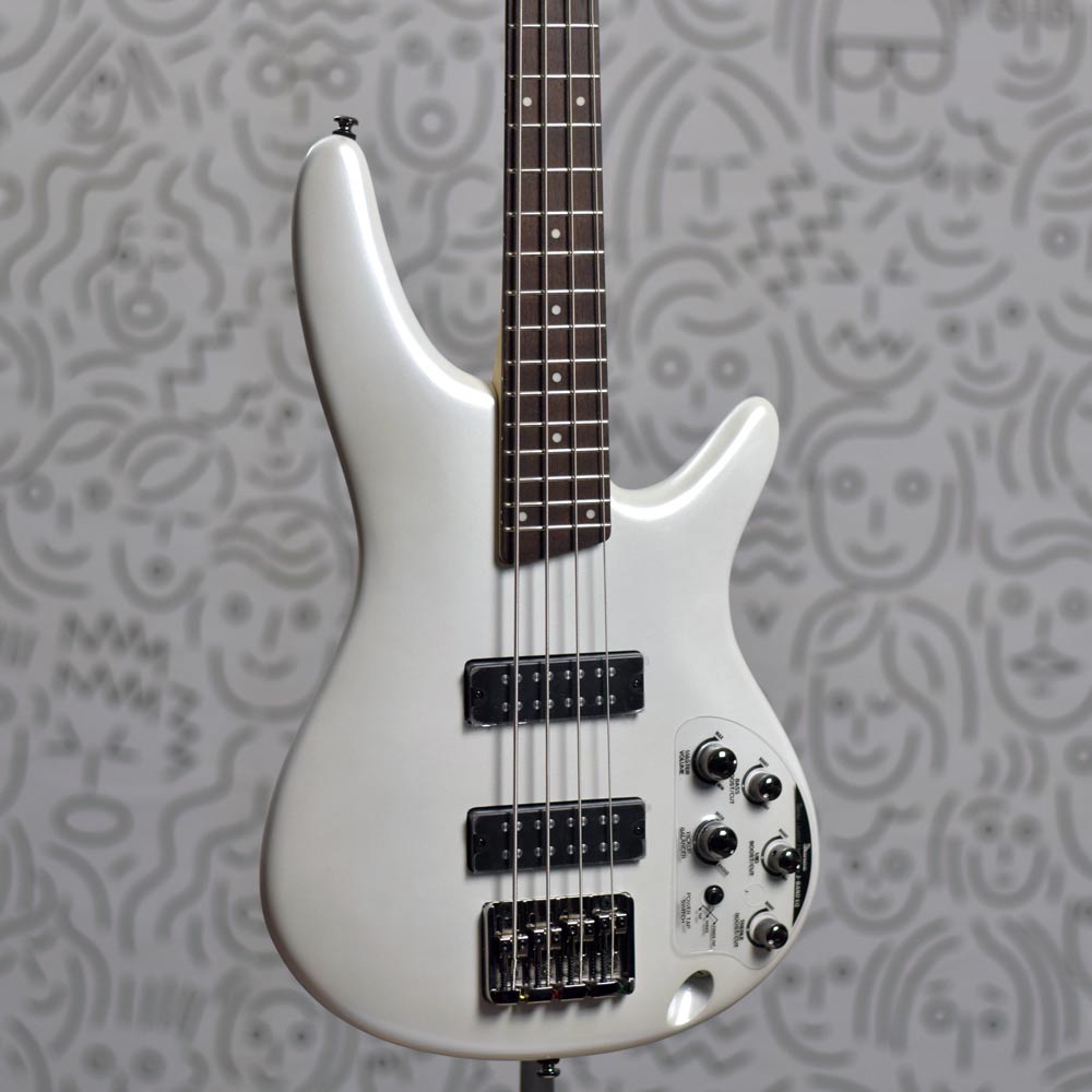 Baixo IBANEZ SR300E 4 cordas Pearl White