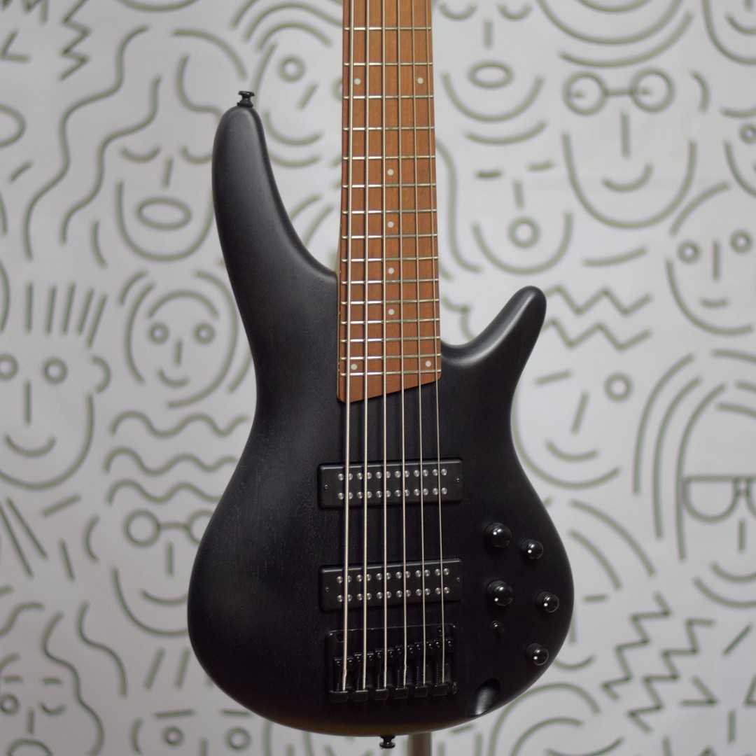 Baixo Ativo Ibanez Standard 6 Cordas SR306EB Weathered Black