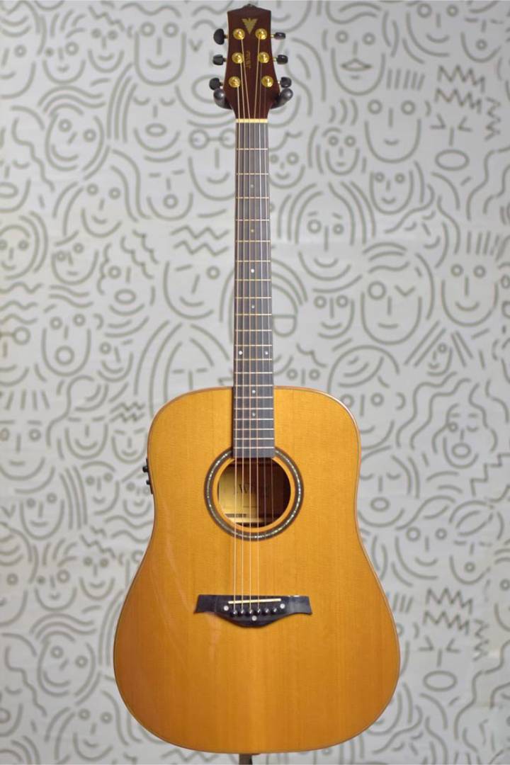 Violão PHX AH-D400 J. White Dreadnough Folk Aço Elétrico :: Groover