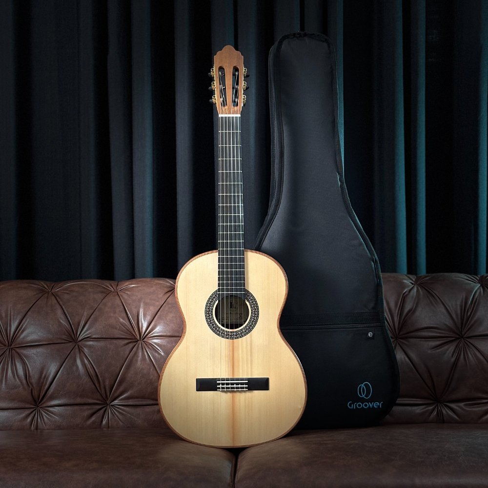 Violão Carvalho Luthieria CG-1 Clássico Spruce Nylon Acústico com Bag