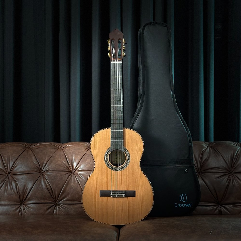 Violão Carvalho Luthieria CG-2 Clássico Cedar Nylon Acústico Regulado com Bag
