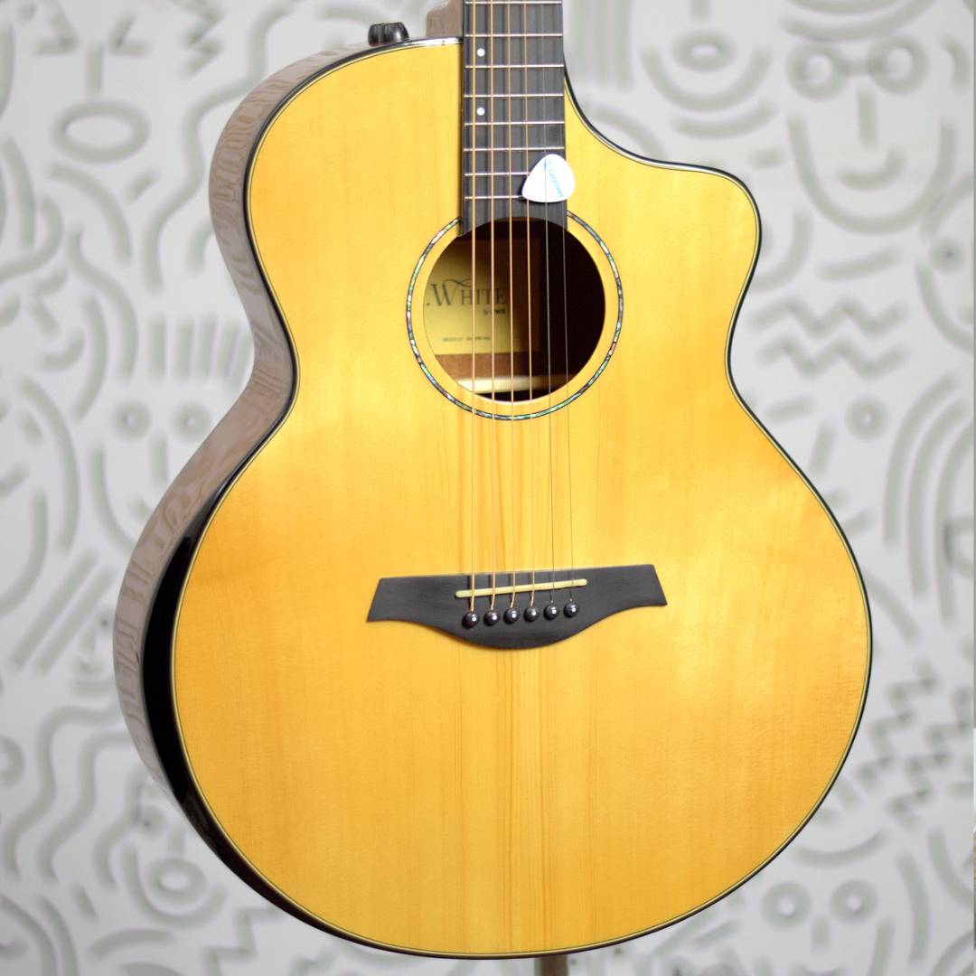 Violão PHX J. White Mini Jumbo AH-599 Natural :: Groover
