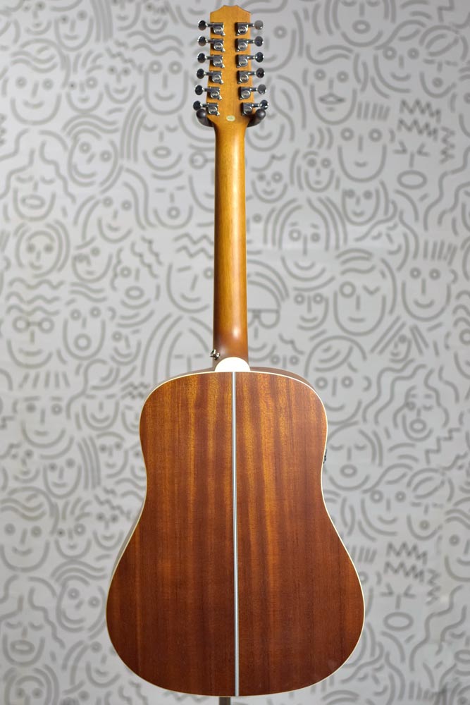 Violão 12 cordas SEIZI NEO AKIRA MIRAI Half Cutaway Mahogany Satin