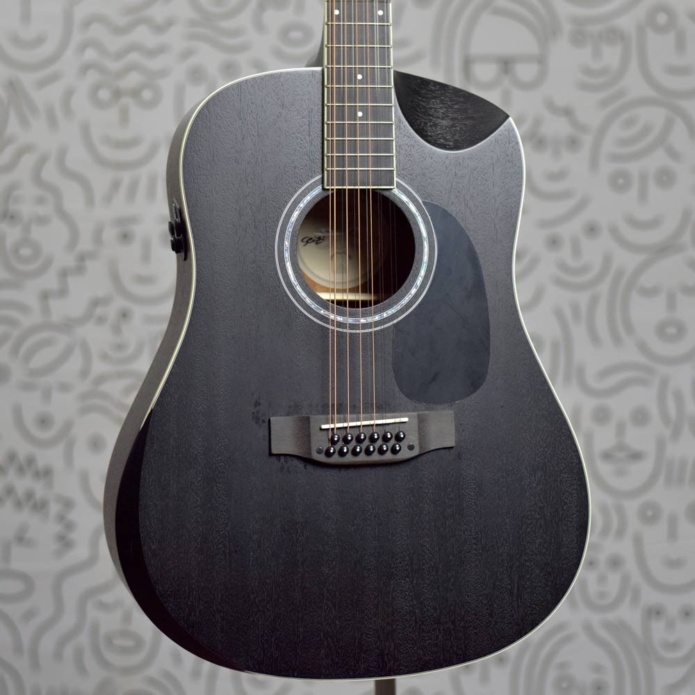 Violão 12 cordas SEIZI NEO AKIRA MIRAI Half Cutaway Open Pore