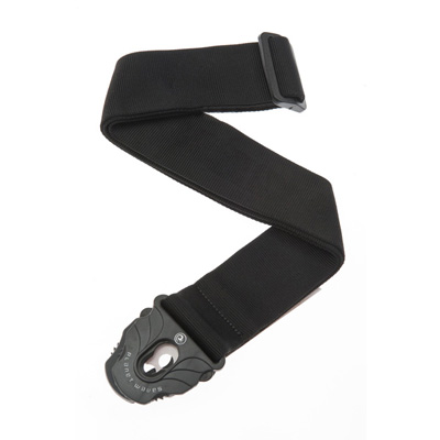 Correia com Trava para Guitarra Planet Lock Black