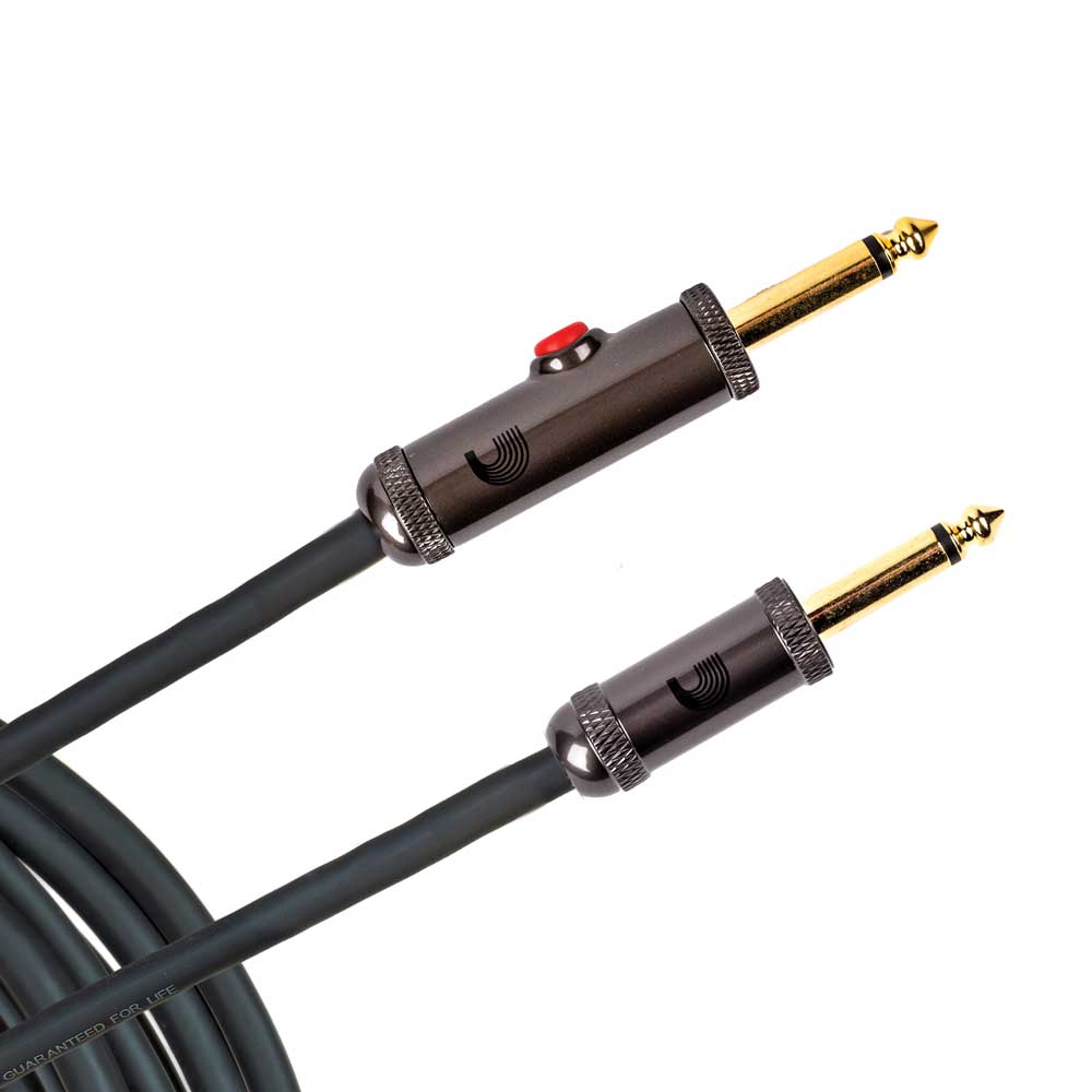Cabo Planet Waves Circuit Breaker para Guitarra, Baixo, Violão 3, 4.5 e 6 metros