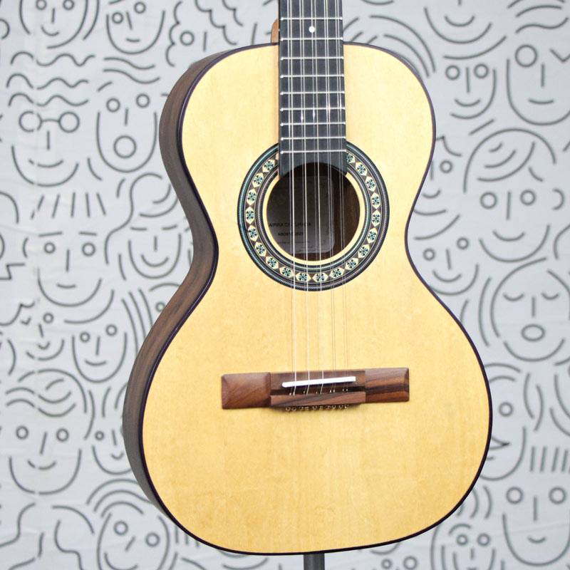 Viola Caipira Rozini RV 154 AC.F.I Cinturada Fosco Natural Imbuia