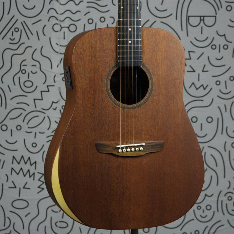 Violão Rozini RX340 Custom Folk Fosco Elétrico com Case
