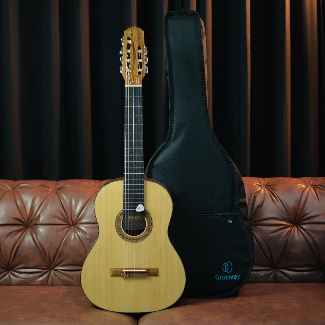 Violão 7 Cordas Rozini Studio RX517 Acústico (AC.N.LP) :: Groover