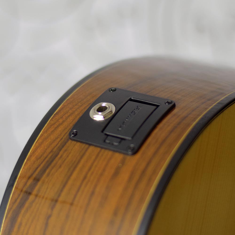 Violão Rozini RX517 Studio Fishman 7 Cordas Nylon Eletrico Natural