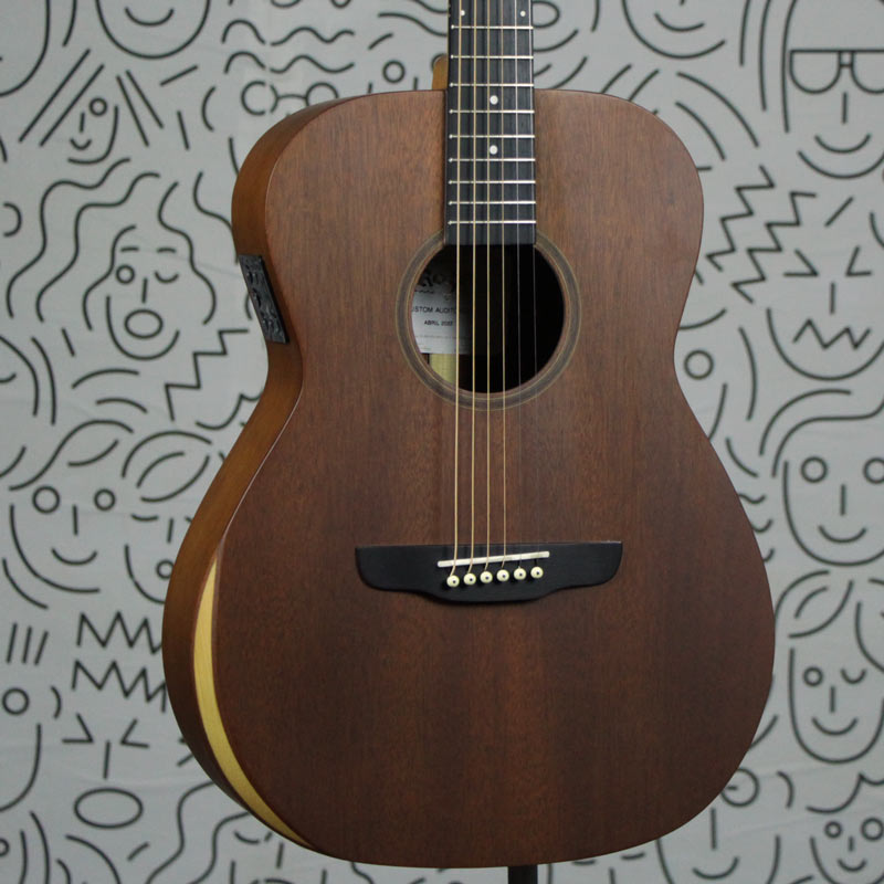 Violão Rozini Custom Auditório RX540 Fosco Elétrico Todo Maciço com Case