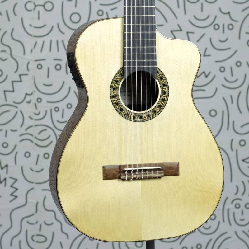 Violão 7 Cordas Rozini Studio RX517 Fosco Eq Fishman Clasica II