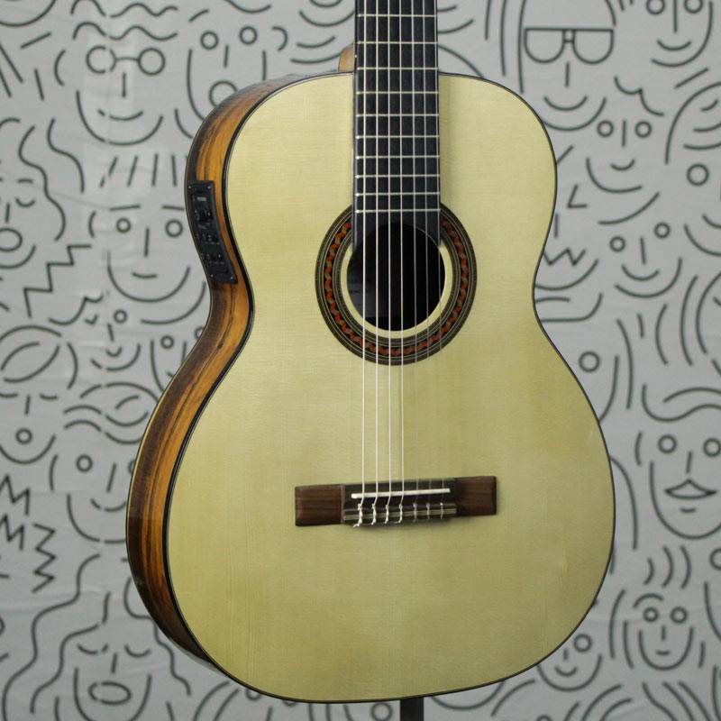 Violão Rozini Profissional 7 Cordas RX227 Natural Elétrico