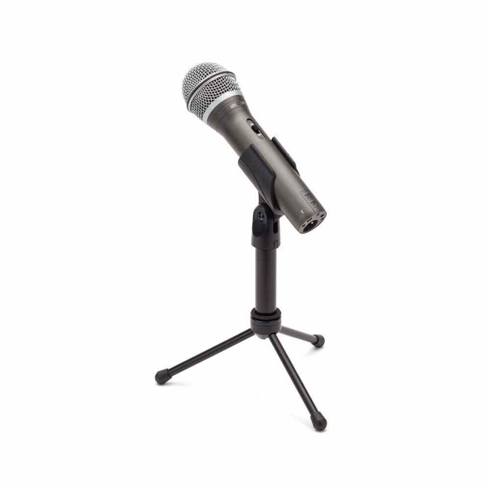 Microfone Samson Q2U Dinâmico com XLR e USB :: Groover