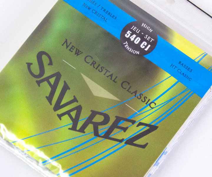 Encordoamento Savarez 540CJ New Cristal Classic Tensão Alta