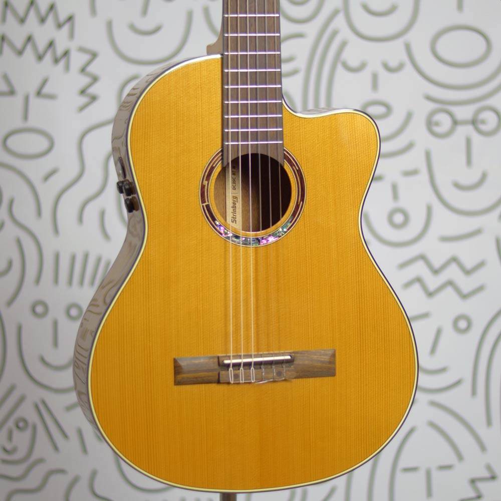 Violão Strinberg Diamond DC3SC Roasted Top Clássico Elétrico Nylon