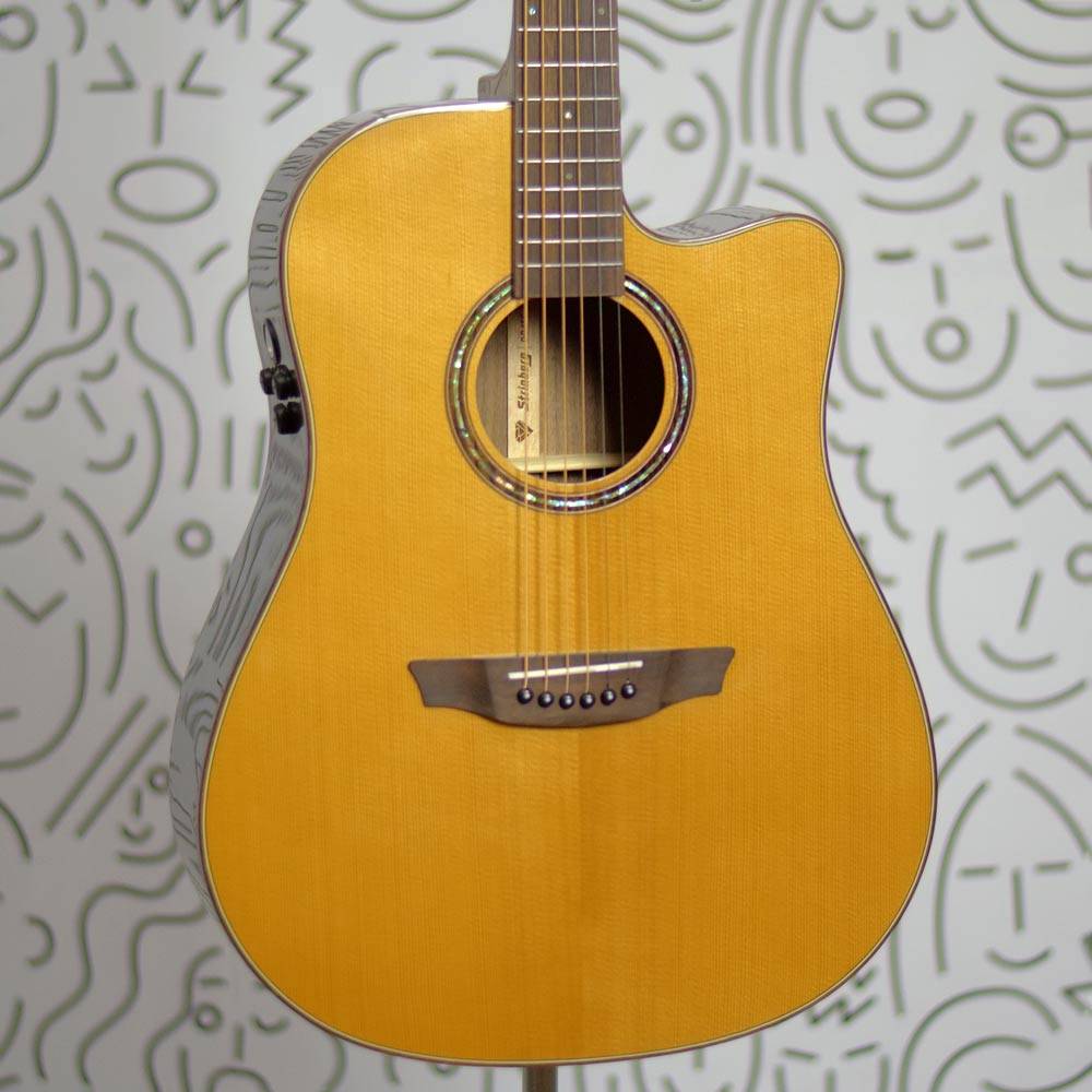 Violão Strinberg Diamond DD4SC Rosted Top Folk Elétrico Aço Bag