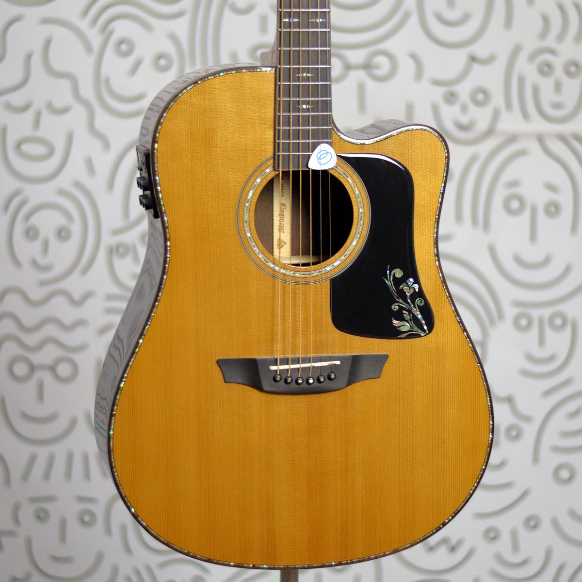 Violão Strinberg Diamond DD6SC Roasted Top All Solid Natural