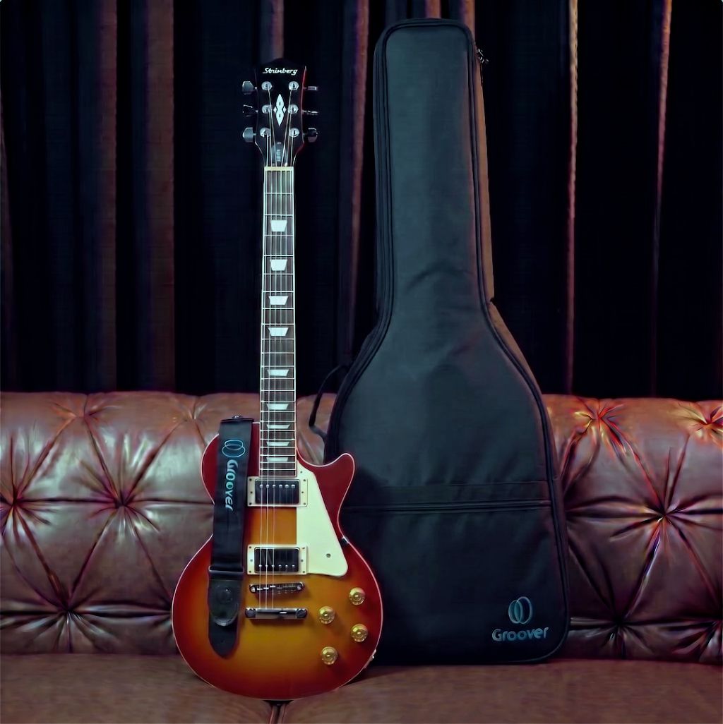 Guitarra Strinberg LPS-230 Les Paul Cherry Sunburst Fosca Correia Bag Groover